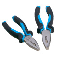 FIXTEC 6 Inch Hand Pliers CRV Combination Pliers Function with Wire Cutter Nickel Chromium Steel Construction